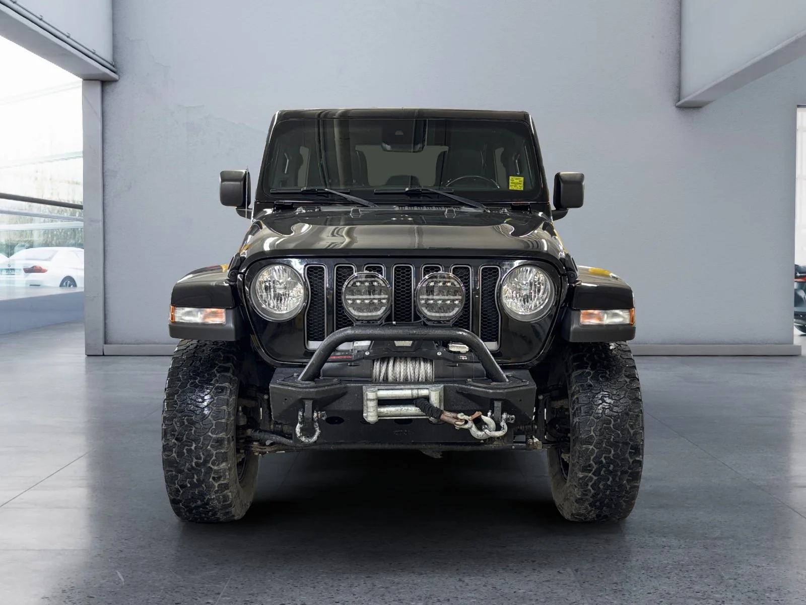 Used 2021 Black Jeep Unlimited Sahara 80th Anniversary image 8