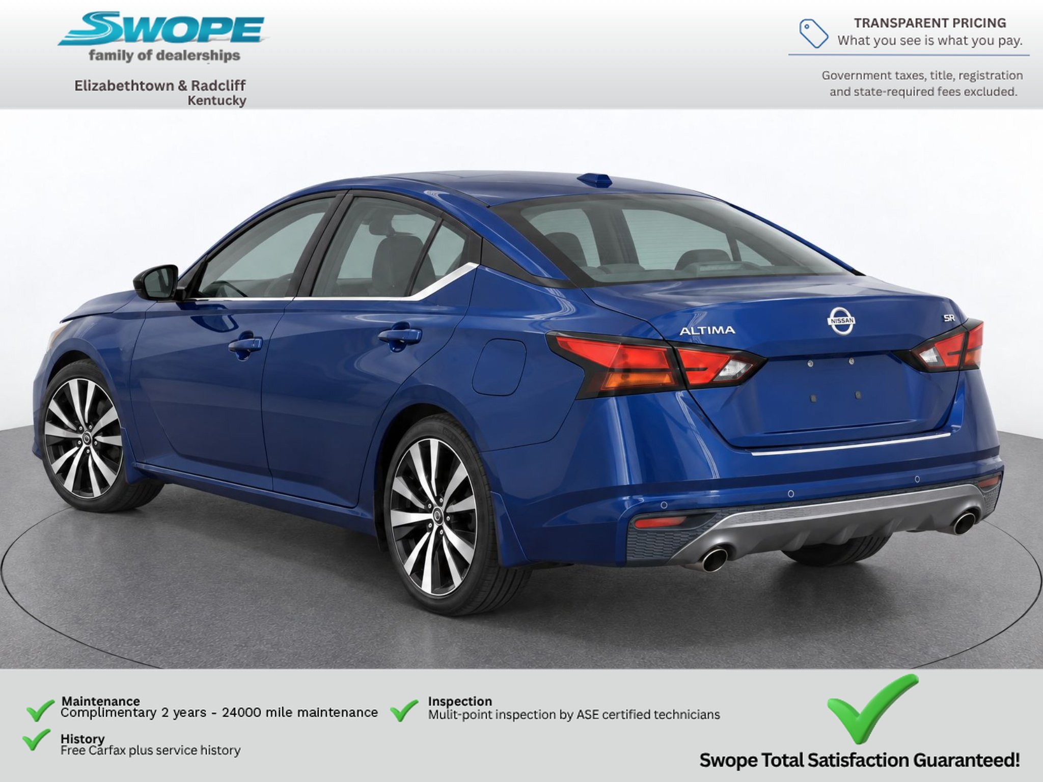 Used 2021 Deep Blue Pearl Nissan 2.5 SR image 7