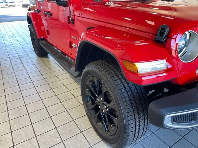 Used 2023 Red Clearcoat Jeep Sahara 4xe image 23