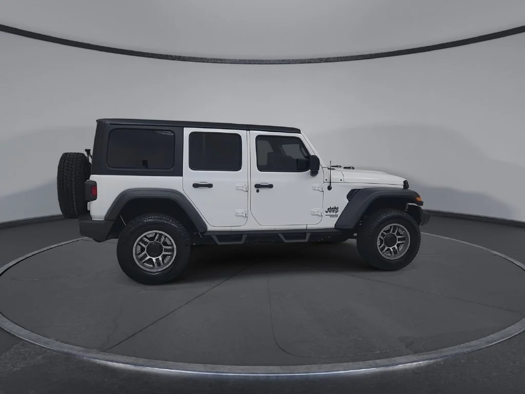Certified Used 2018 White Jeep Unlimited Sport image 18