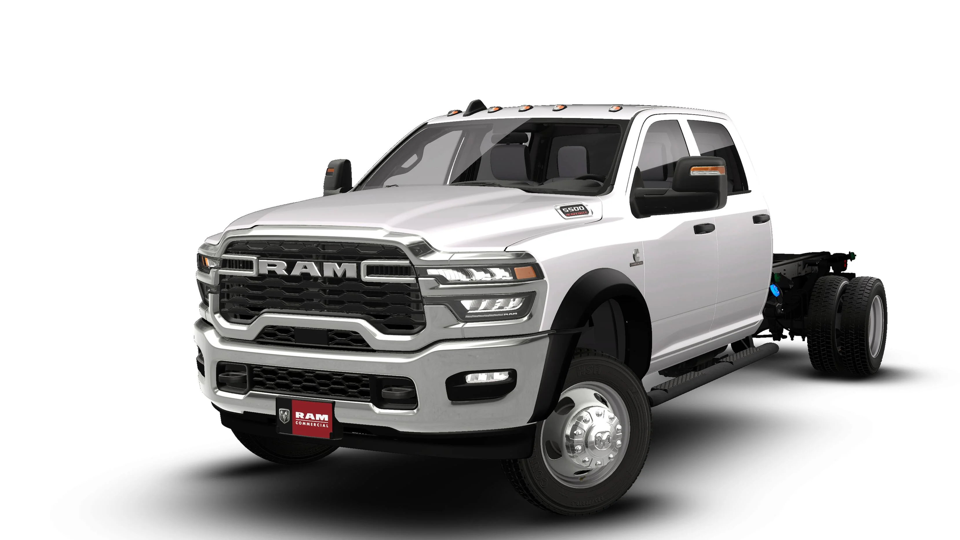 New 2027 Bright White Clear-Coat Paint RAM TRADESMAN image 1