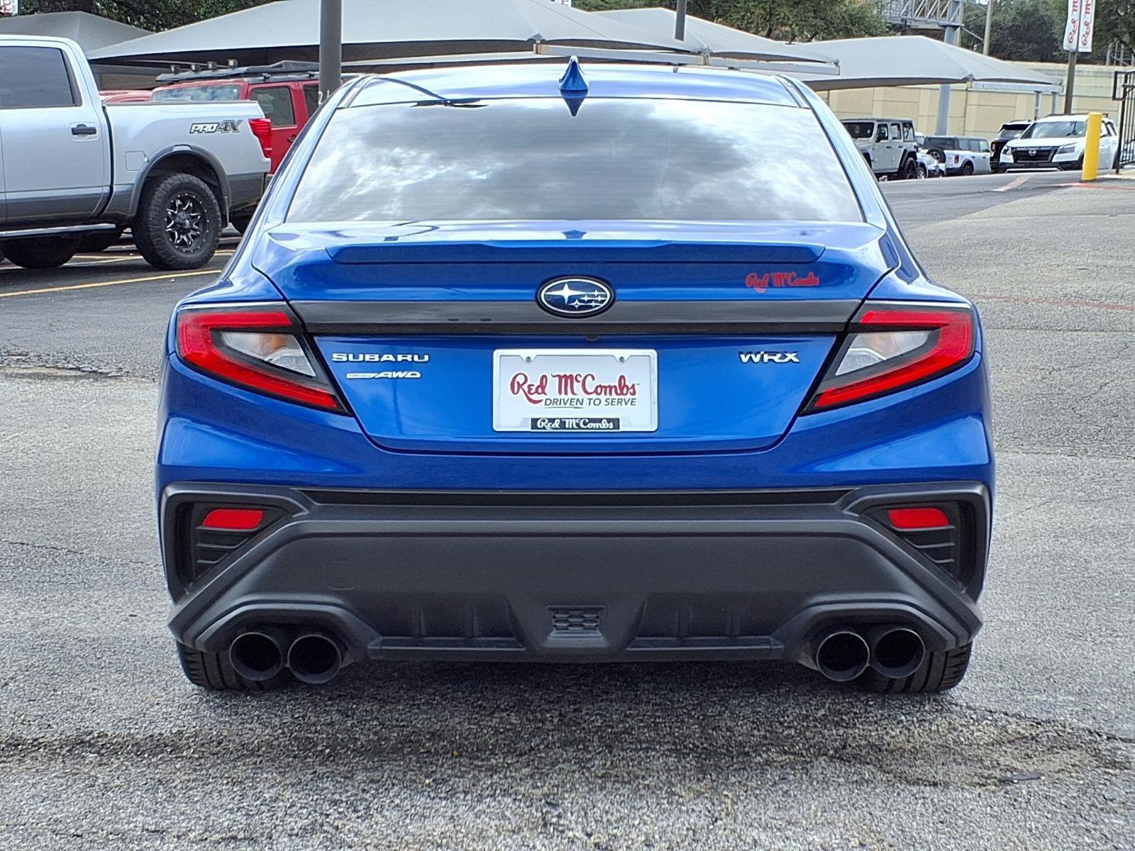 Used 2023 Wr Blue Pearl Subaru Premium image 6