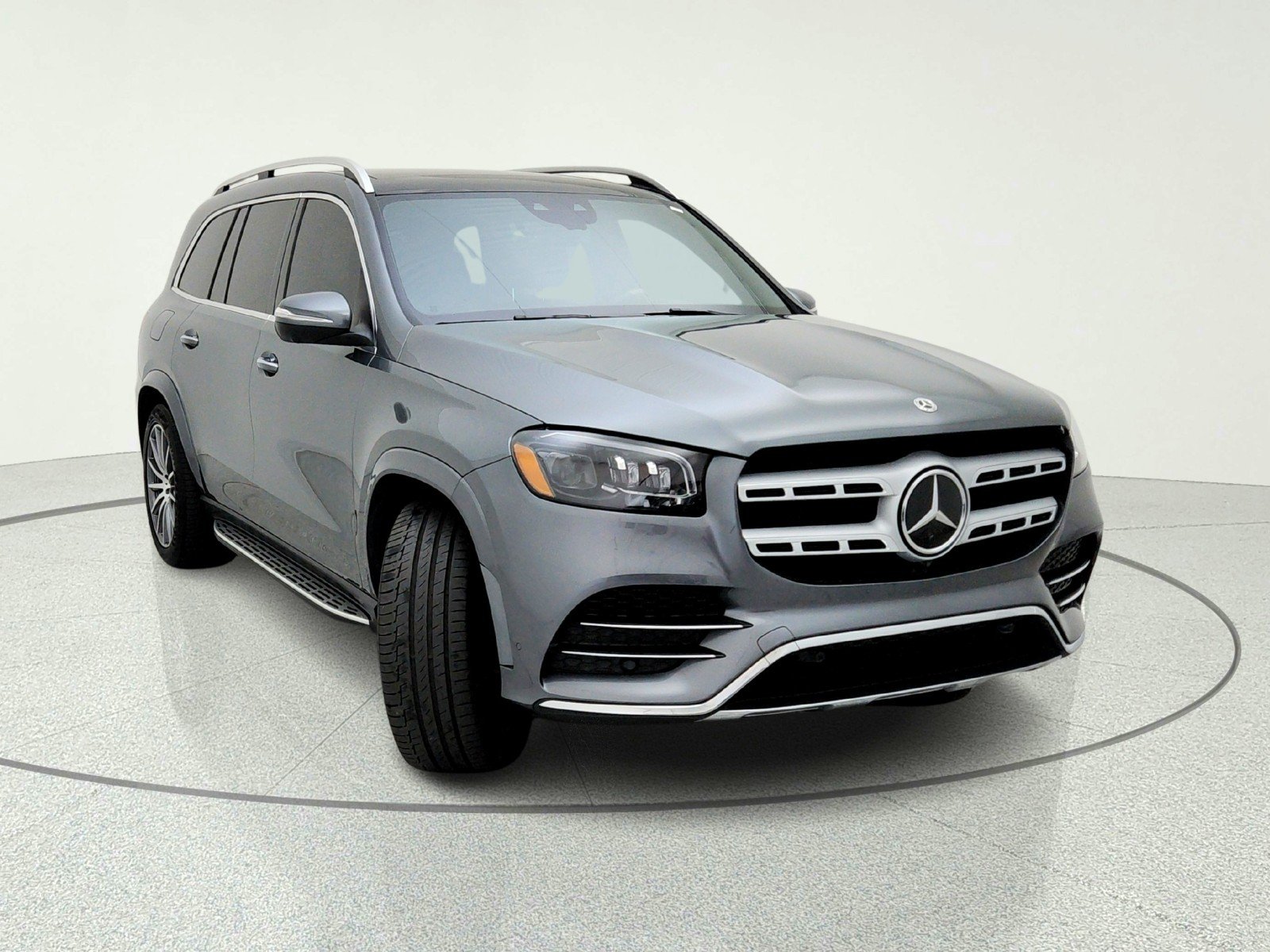 Certified Used 2023 Selenite Grey Metallic Mercedes-Benz GLS 580 image 4