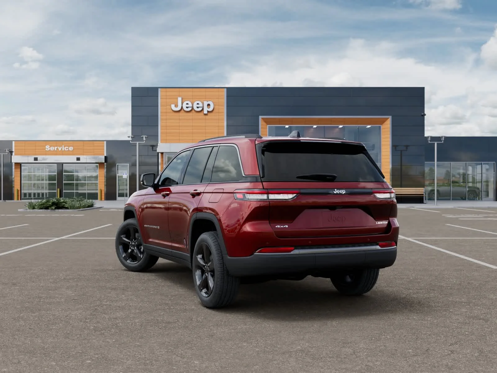 New 2026 Velvet Red Pearlcoat Jeep Limited image 3