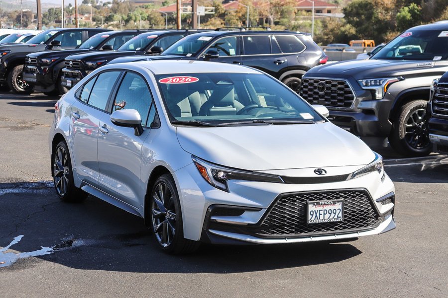 Certified Used 2026 Silver Toyota SE image 2