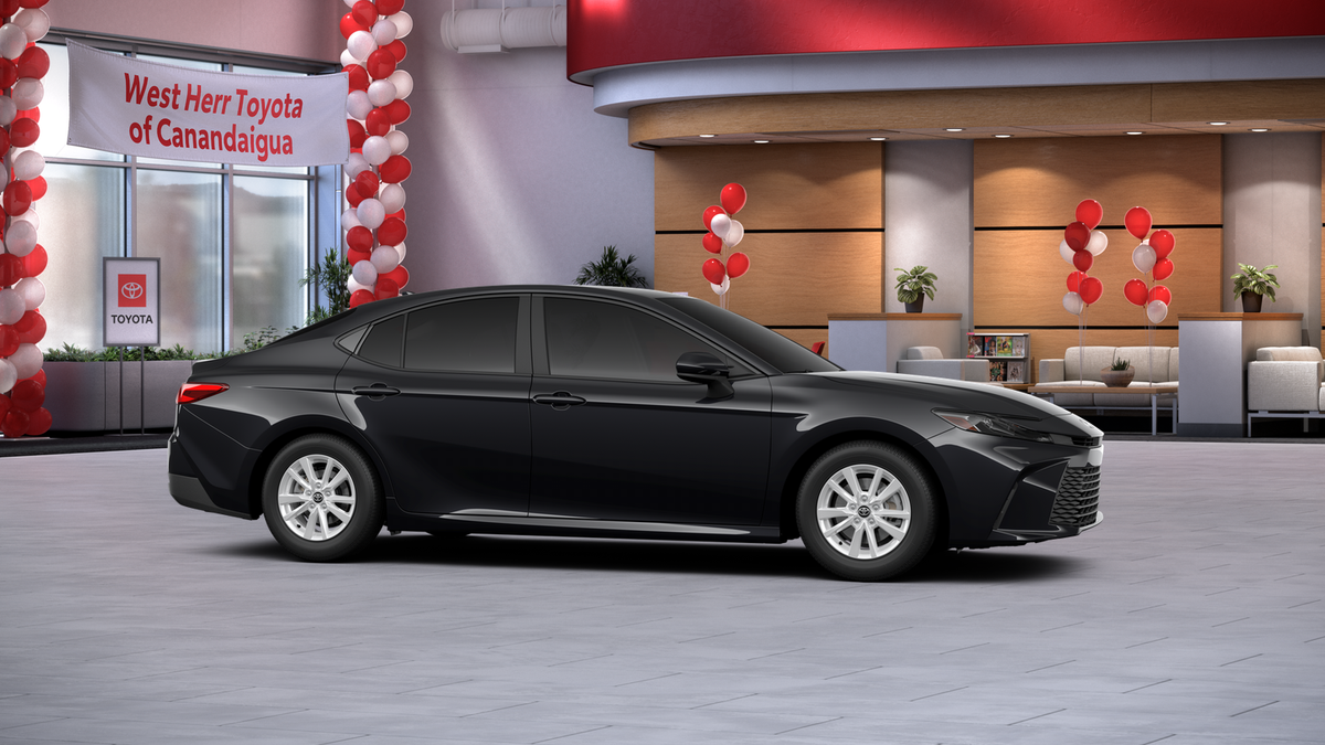New 2026 Midnight Black Metallic Toyota LE image 21