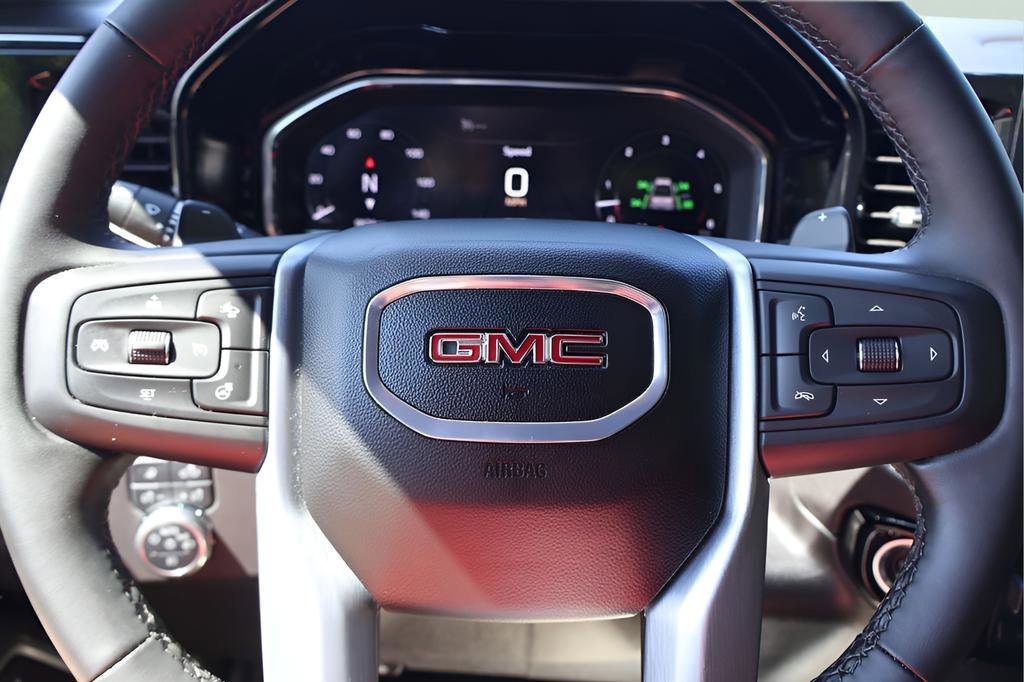 Used 2024 White Frost Tricoat GMC SLT image 20