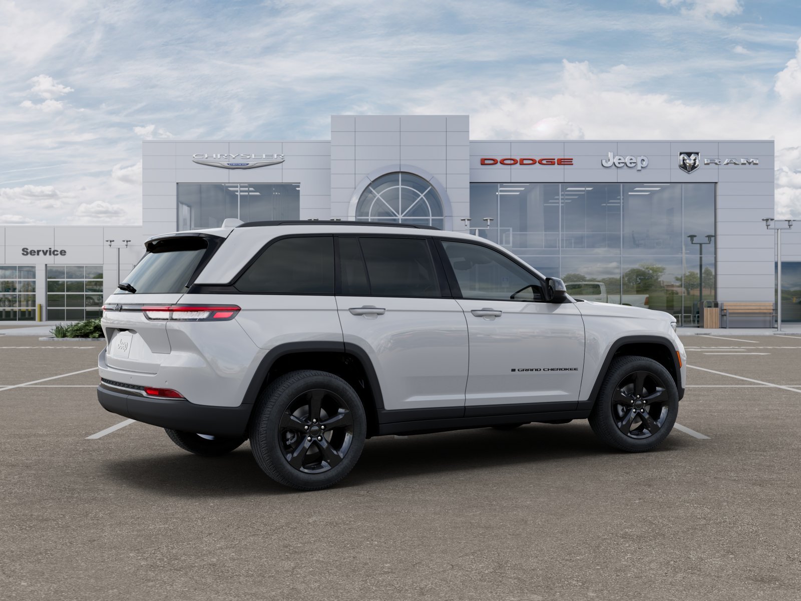 New 2025 Bright White Clear-Coat Exterior Paint Jeep Altitude image 30