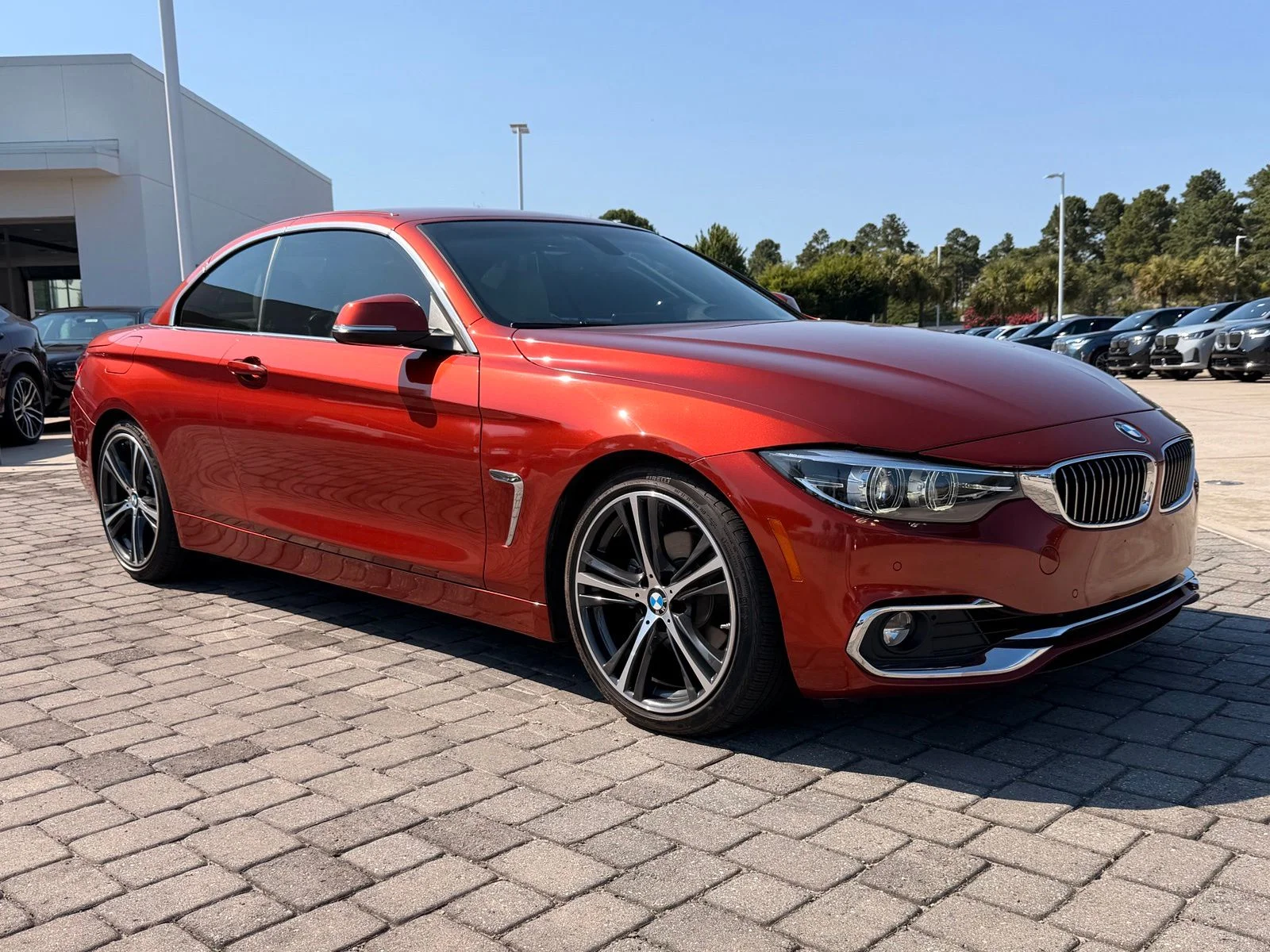 Used 2018 Sunset Orange Metallic BMW 430i image 5