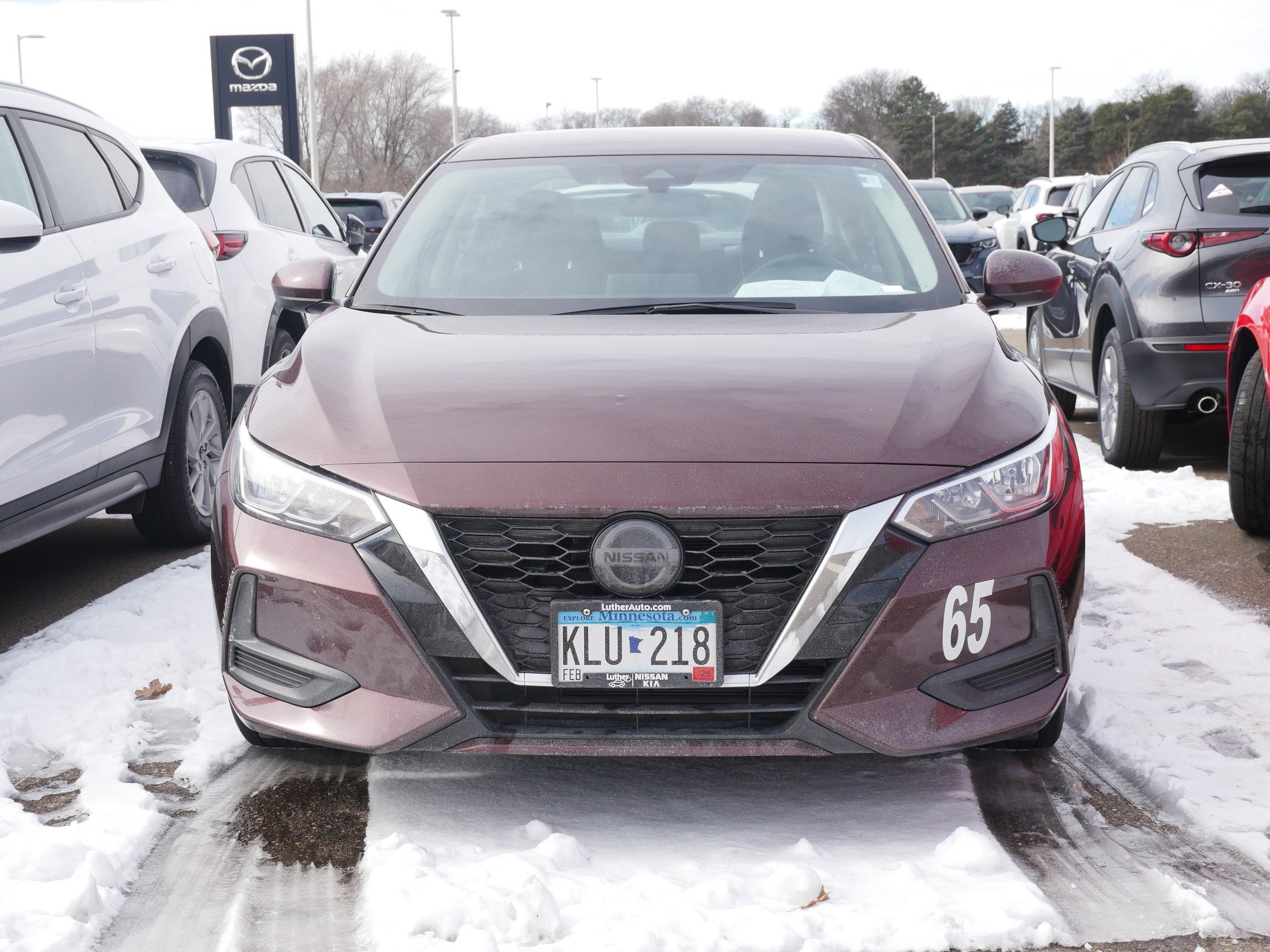Used 2023 Nissan Sentra SV with VIN 3N1AB8CV3PY231207 for sale in Brooklyn Center, Minnesota
