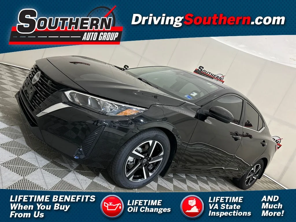 Used 2024 Black Nissan SV image 1