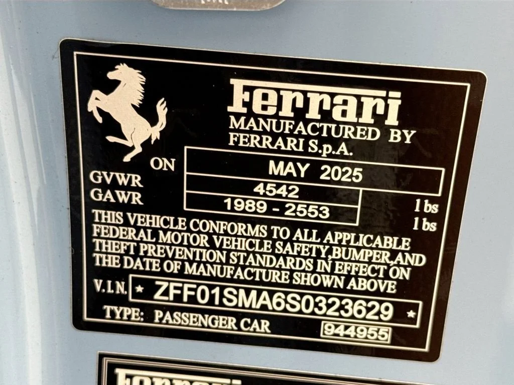Used 2025 Azzurro La Plata Ferrari  image 38