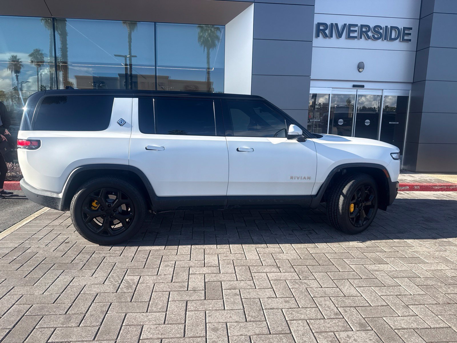 Used 2023 White Rivian Adventure Quad Motor Large Pack image 4