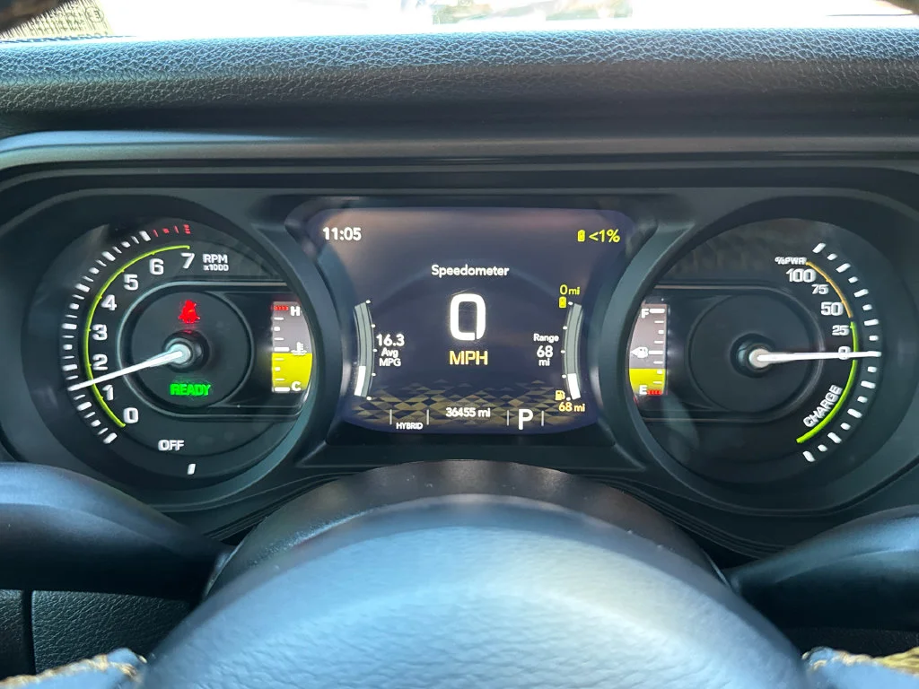 Used 2024 Gray Jeep Sport S 4xe image 32