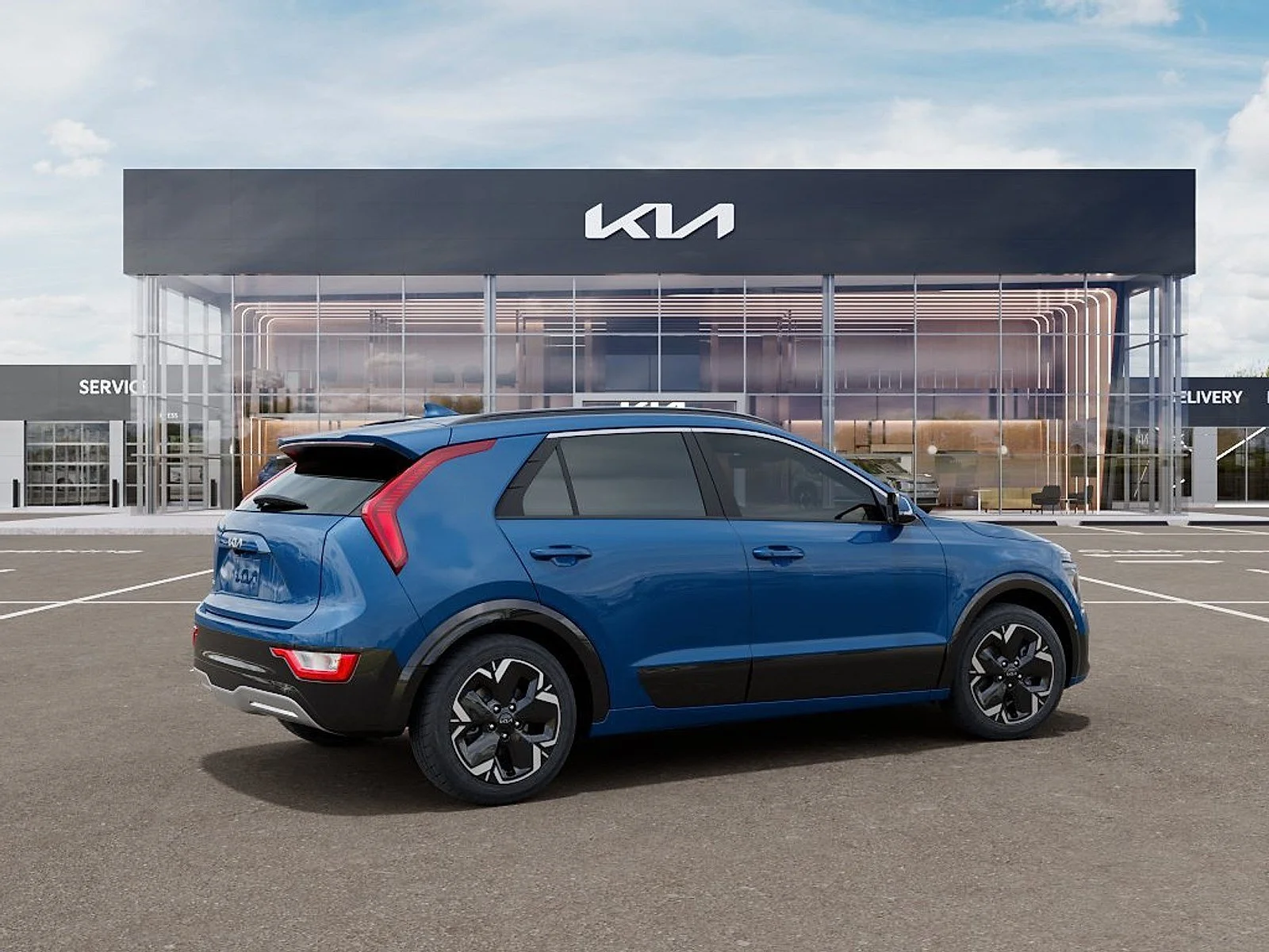 New 2026 Mineral Blue Kia WIND image 6