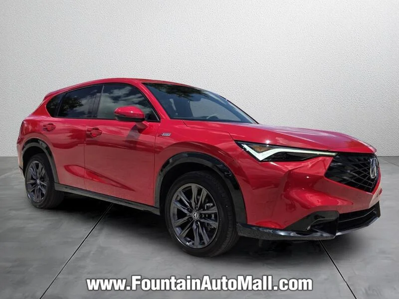 Used 2025 RED Acura AWD w/A-Spec Package image 6