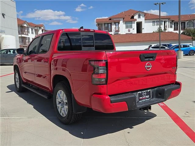 Used 2022 Red Alert Nissan SV (A9) 4x2 Crew Cab 5 ft. box 126 in. WB image 2