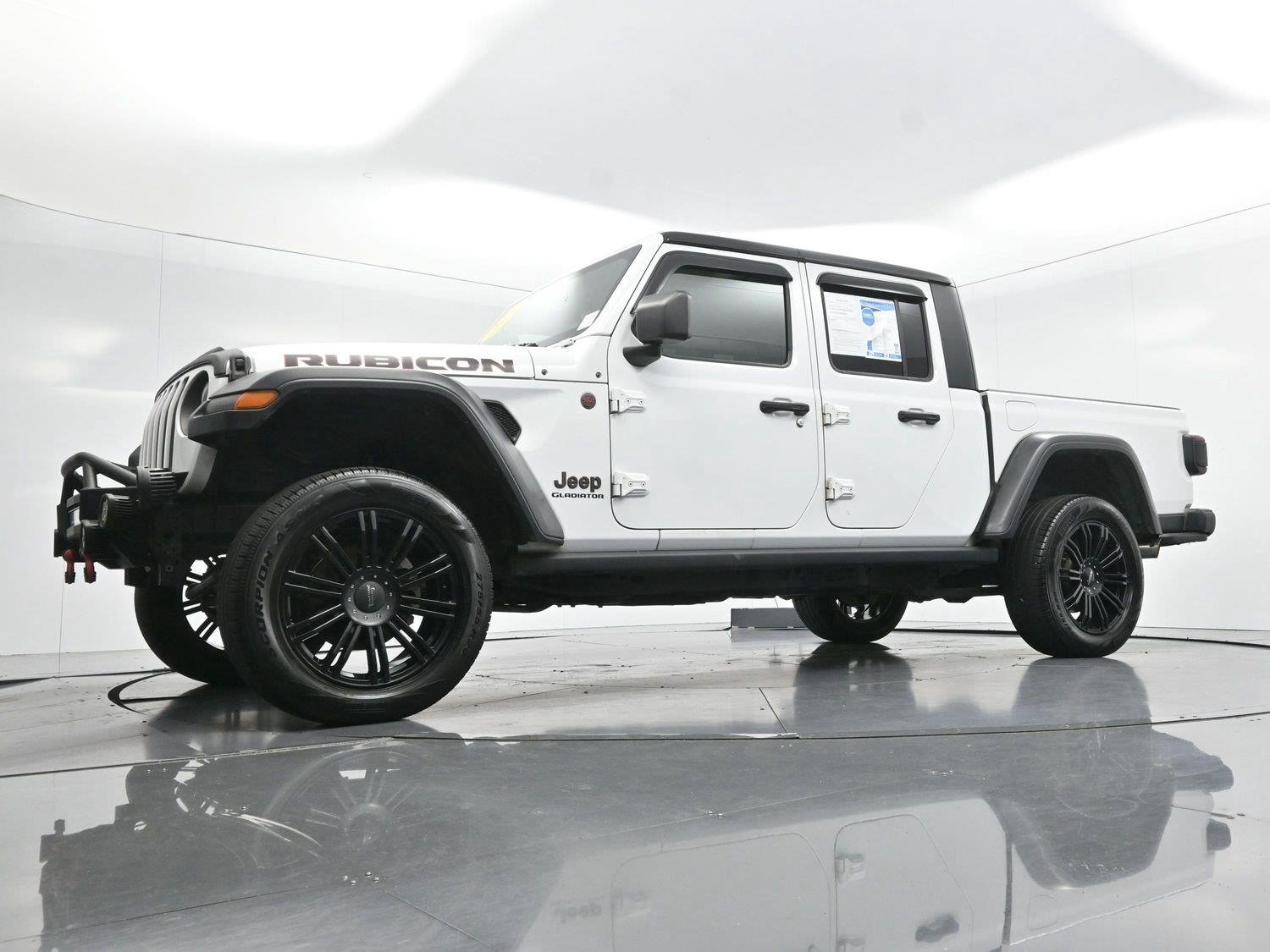 Used 2021 Bright White Clearcoat Jeep Rubicon image 44