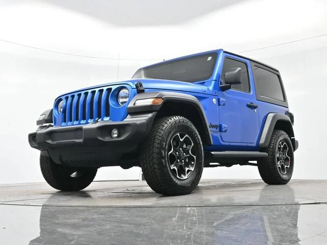 Used 2021 Hydro Blue Pearlc Jeep Sport S image 23