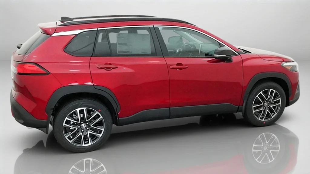 New 2026 Soul Red Crystal Toyota XLE image 8