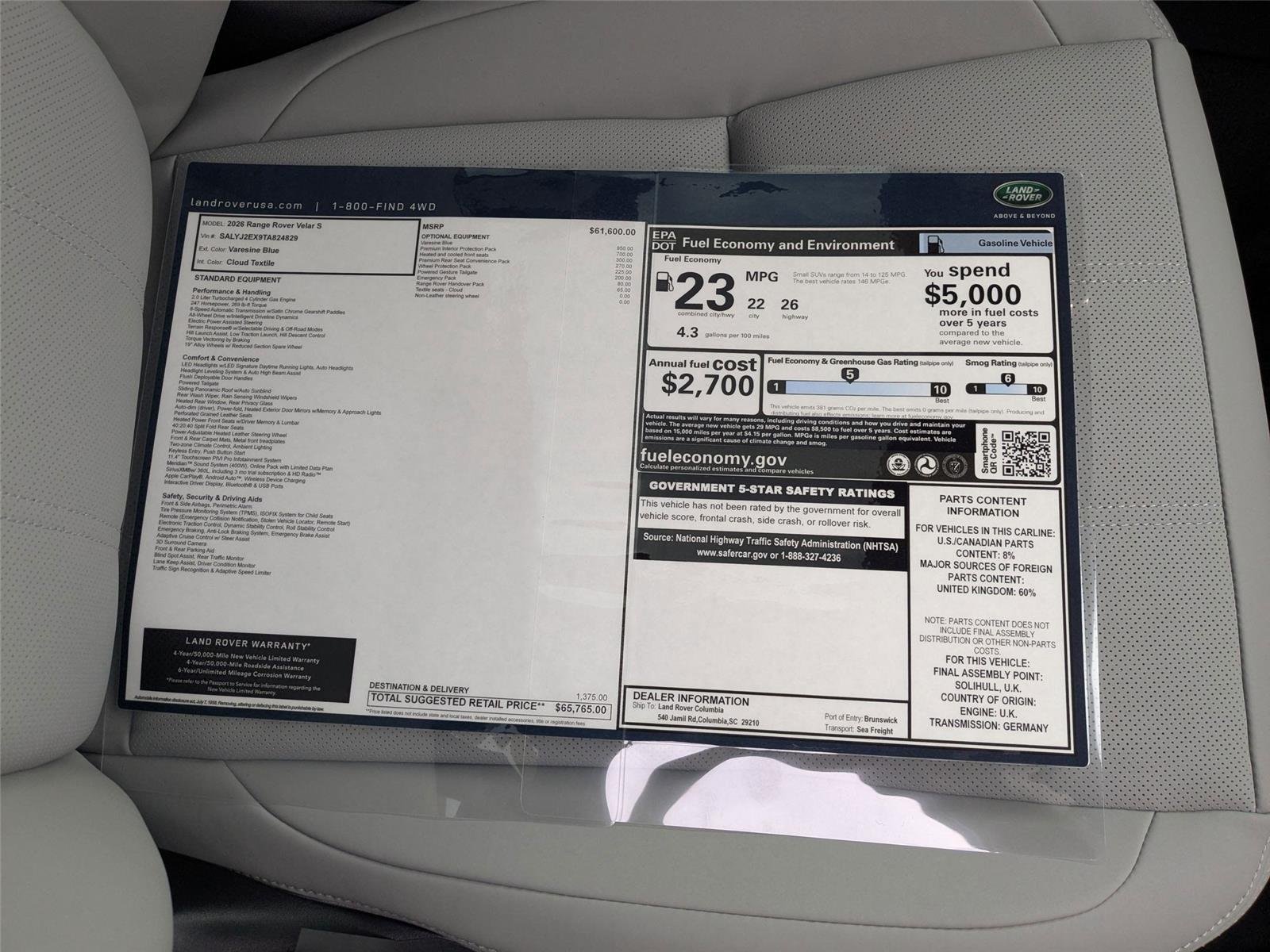 Used 2026  Land Rover S image 38