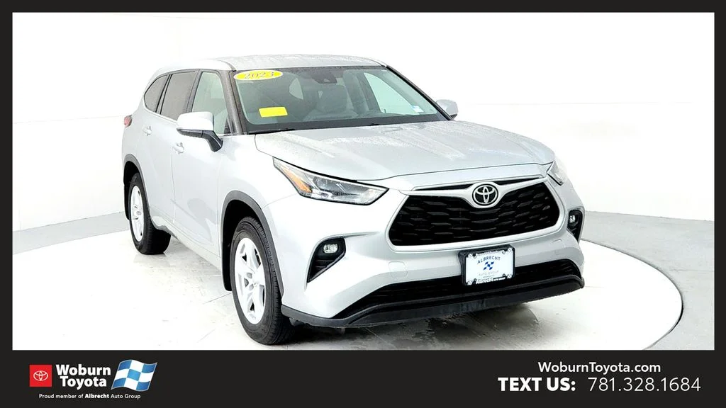 Used 2023 Silver Toyota LE image 1