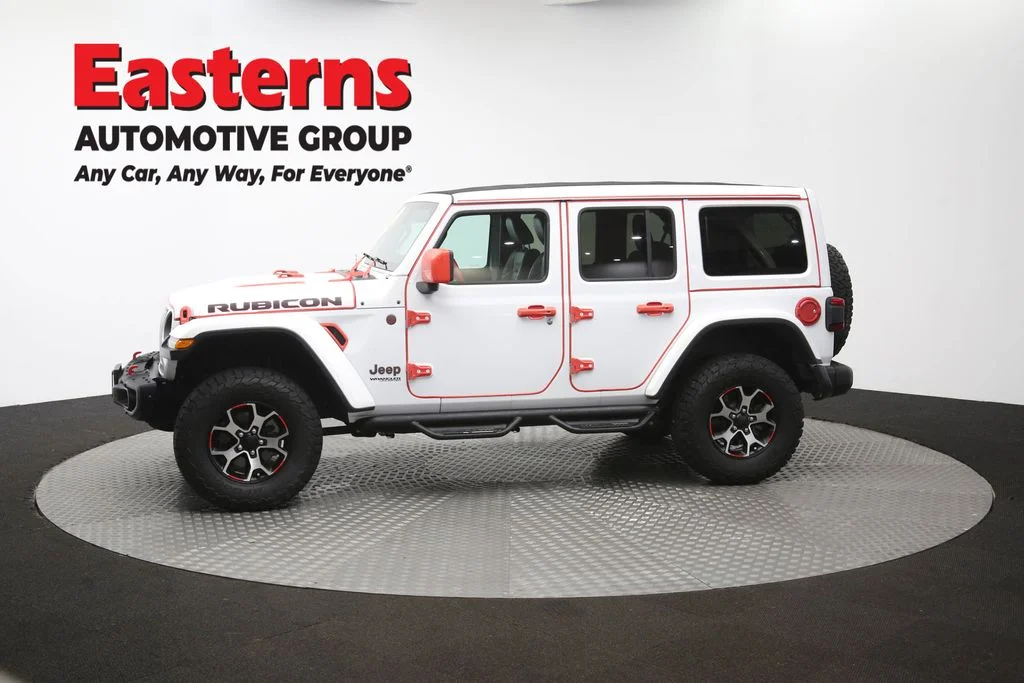 Used 2020 White Jeep Unlimited Rubicon image 62