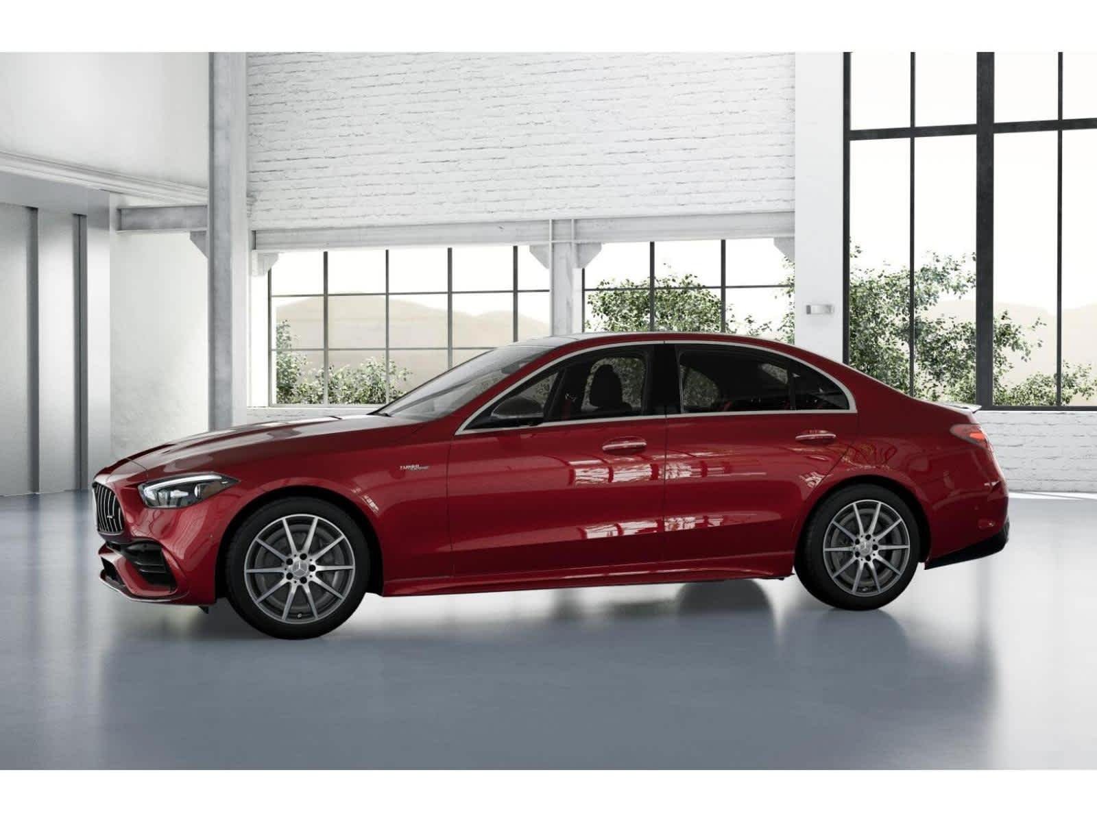 New 2026 MANUFAKTUR Patagonia Red Metallic Mercedes-Benz AMG® C 43 4MATIC® Sedan image 35