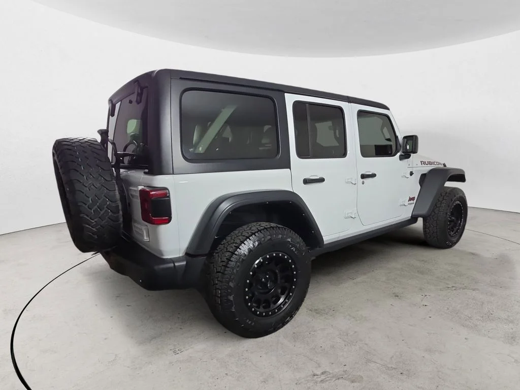 Used 2021 White Jeep Unlimited Rubicon image 5