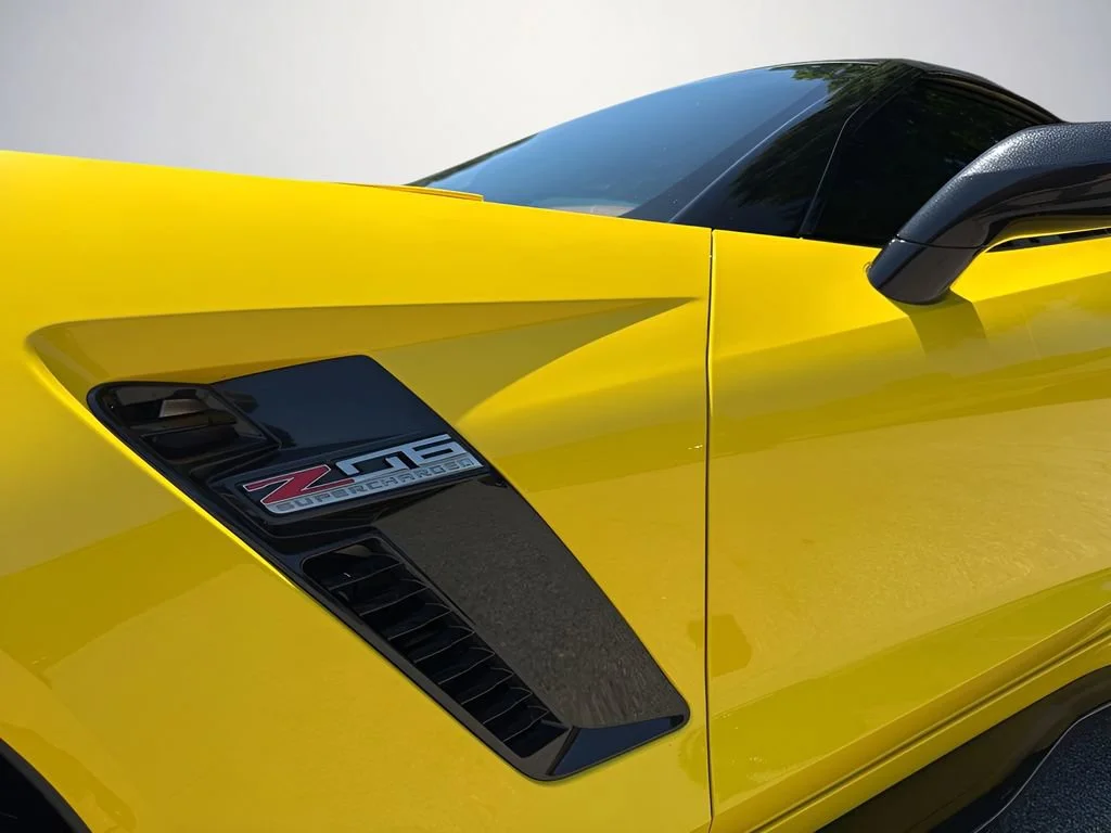 Used 2016 CORVETTE RACING YELLOW TINTCOAT Chevrolet Z06 2LZ image 35