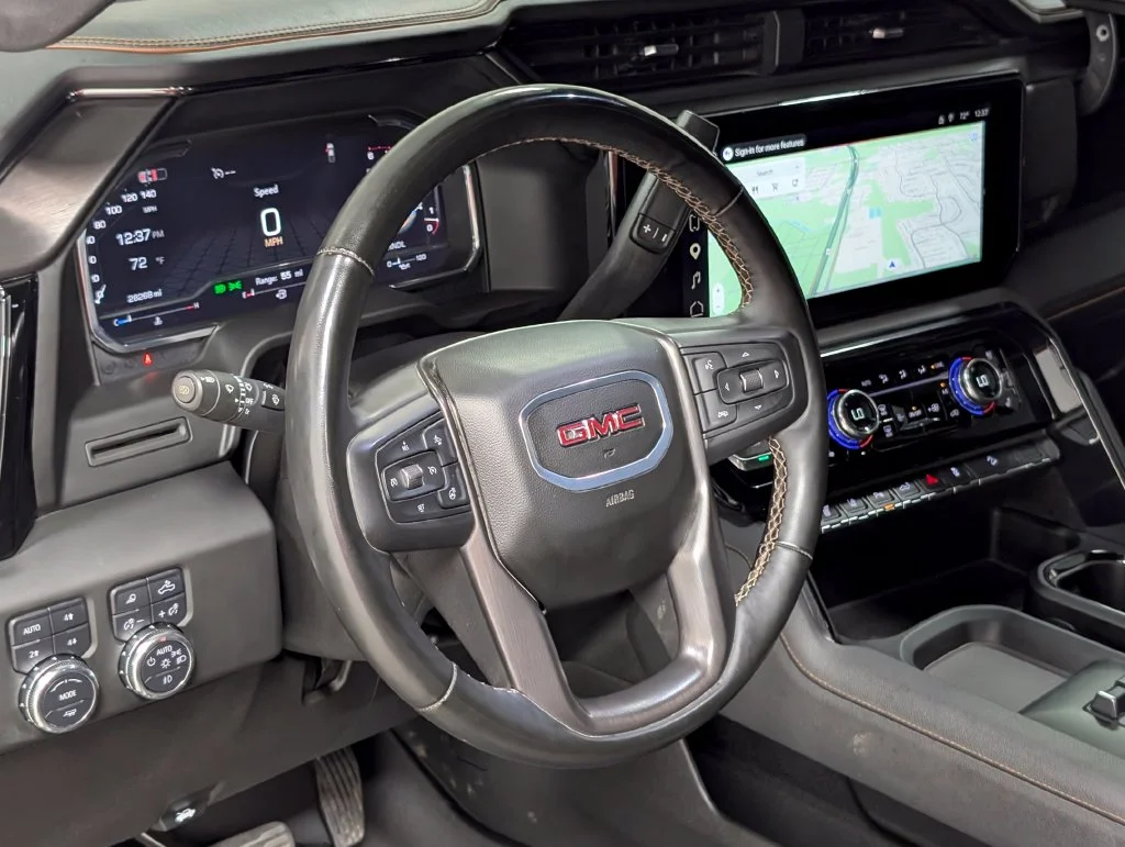 Certified Used 2025 Onyx Black GMC AT4 image 11