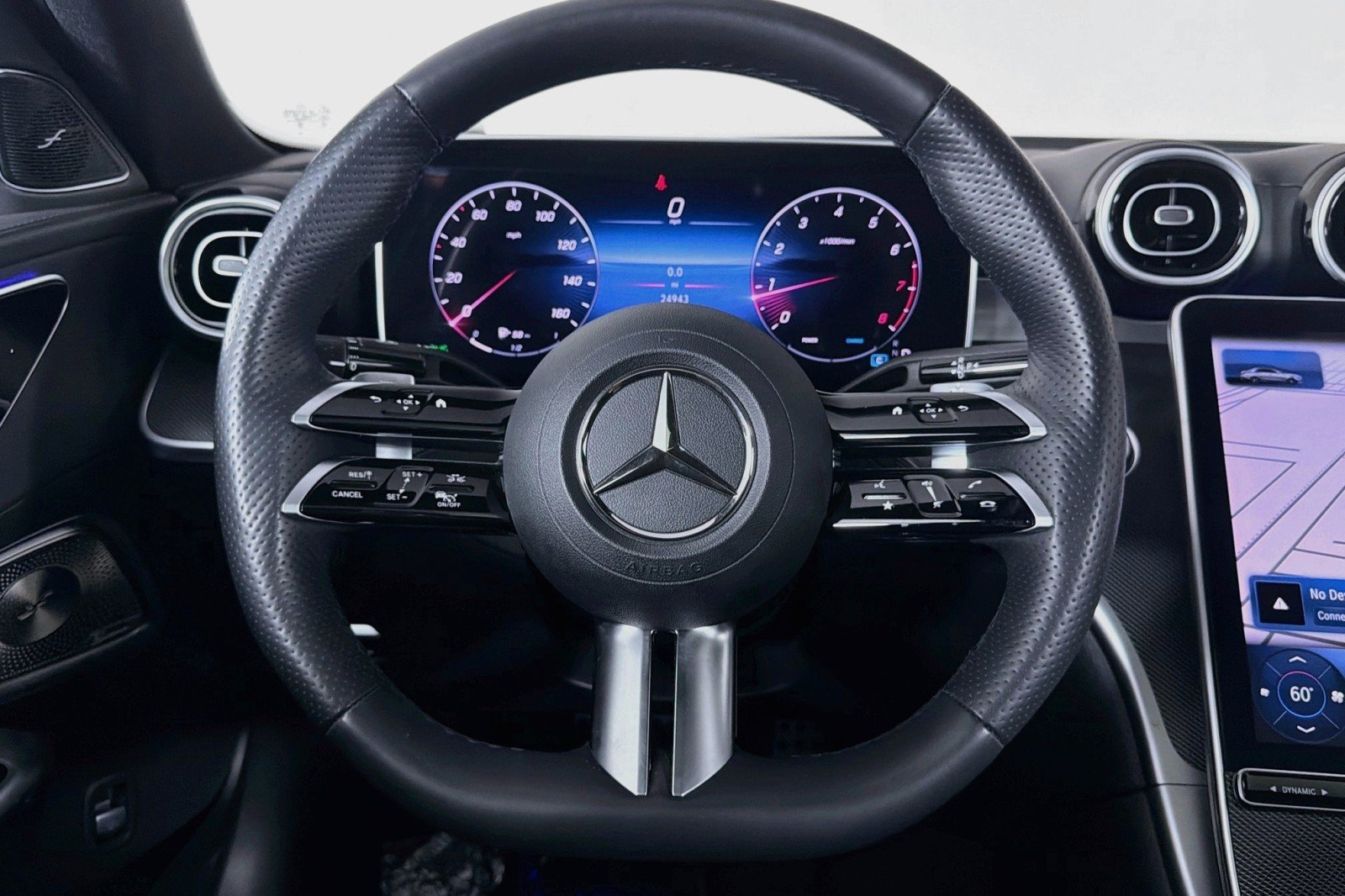 Used 2024 Obsidian Black Metallic Mercedes-Benz C 300 image 19