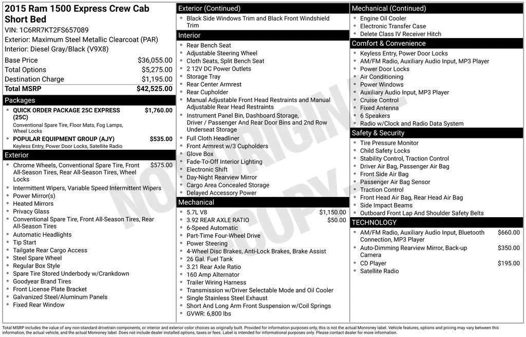 Used 2015 Gray Ram Express image 6