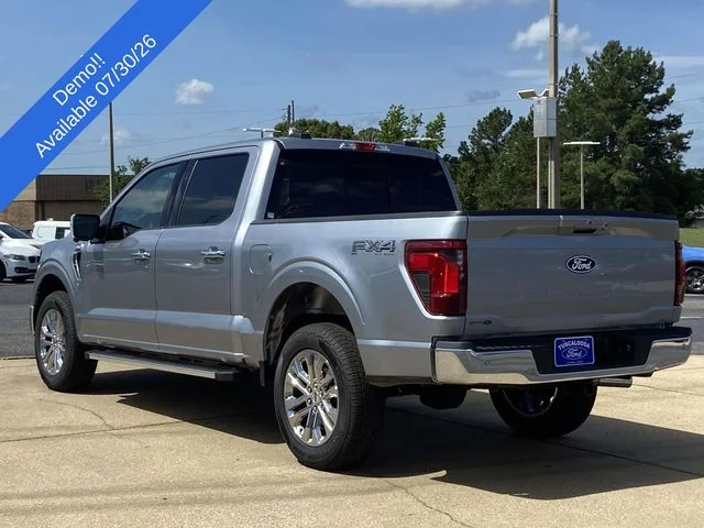 New 2026 Iconic Silver Metallic Ford XLT image 4