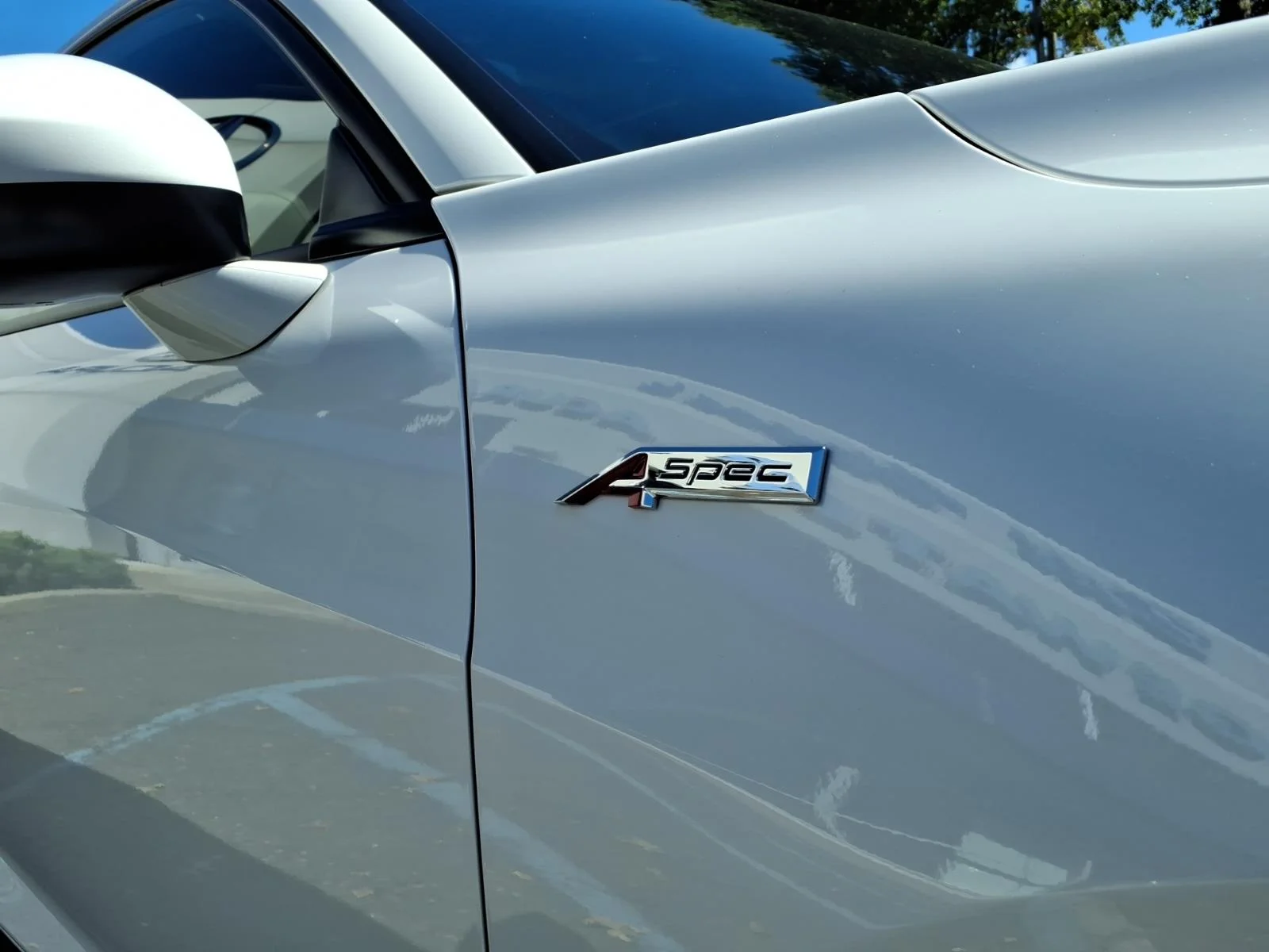 Used 2024 Platinum White Pearl Acura A-SPEC TECH image 7