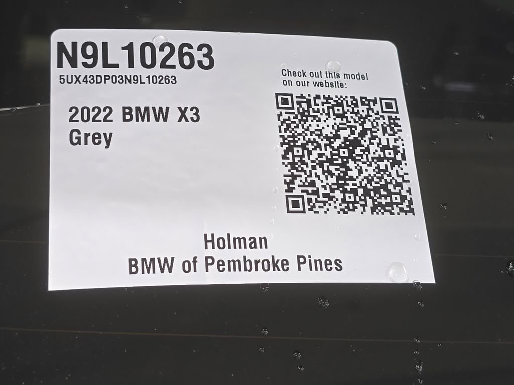 Used 2022 Dark Graphite Metallic BMW sDrive30i image 29