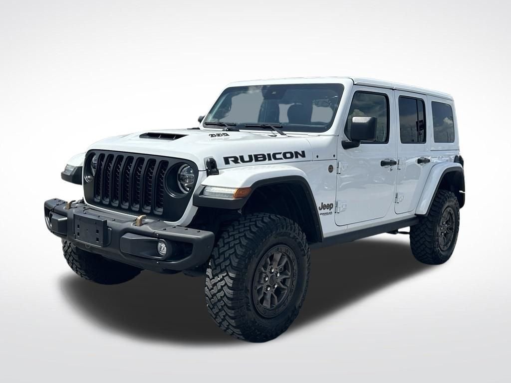 Used 2022 White Jeep Unlimited Rubicon 392 image 2