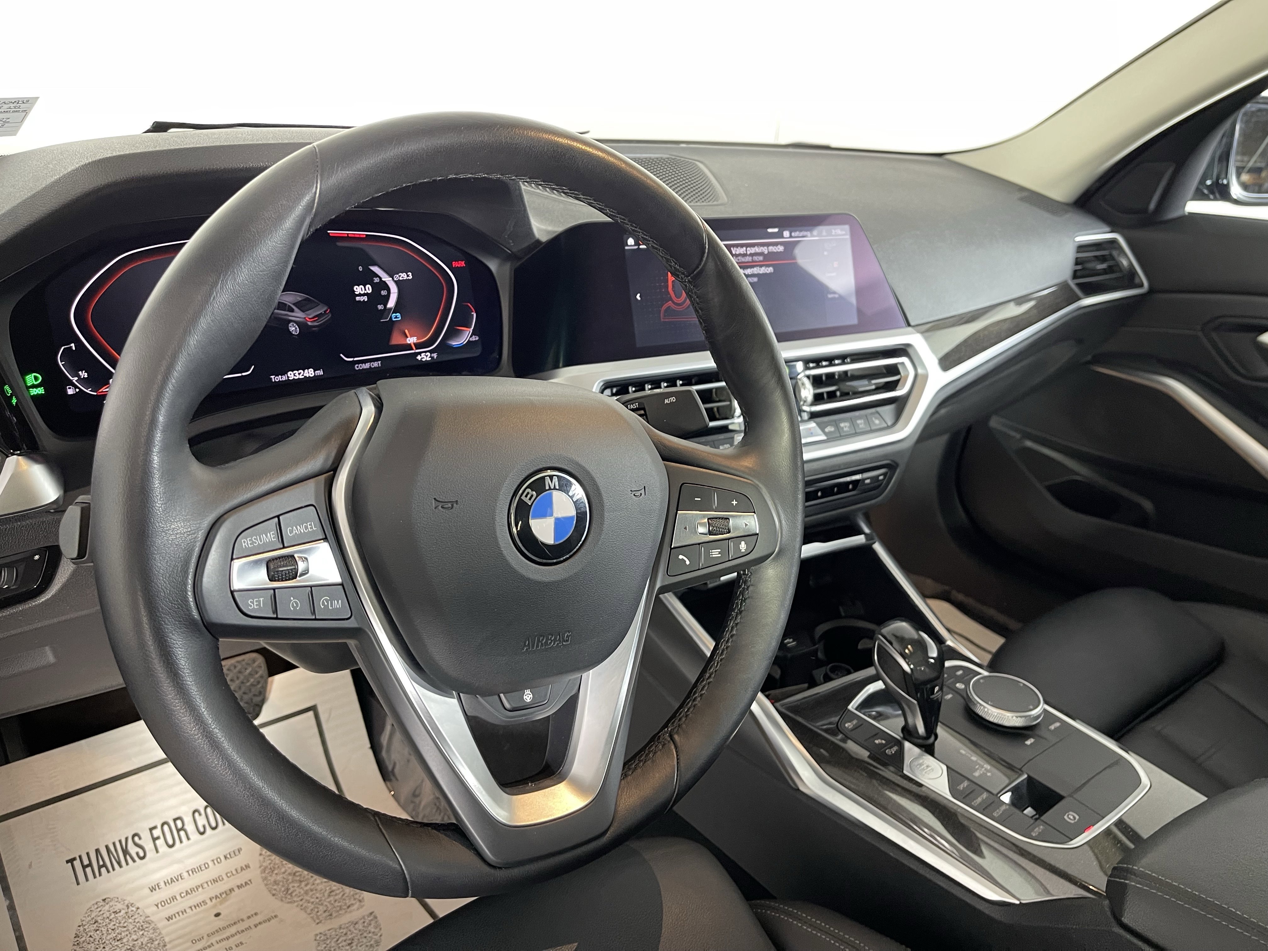 Used 2019 BLACK BMW 330i xDrive image 12