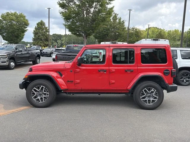 Used 2025 Red Jeep Sahara image 2