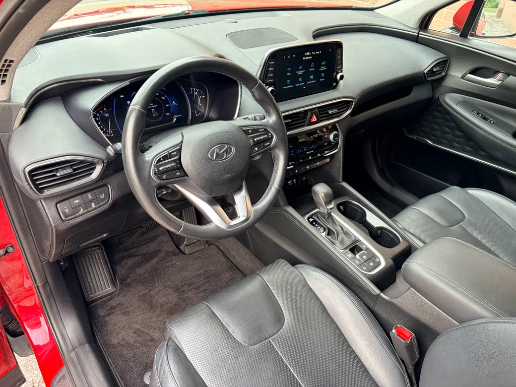 Used 2019 Scarlet Red Hyundai Ultimate image 13