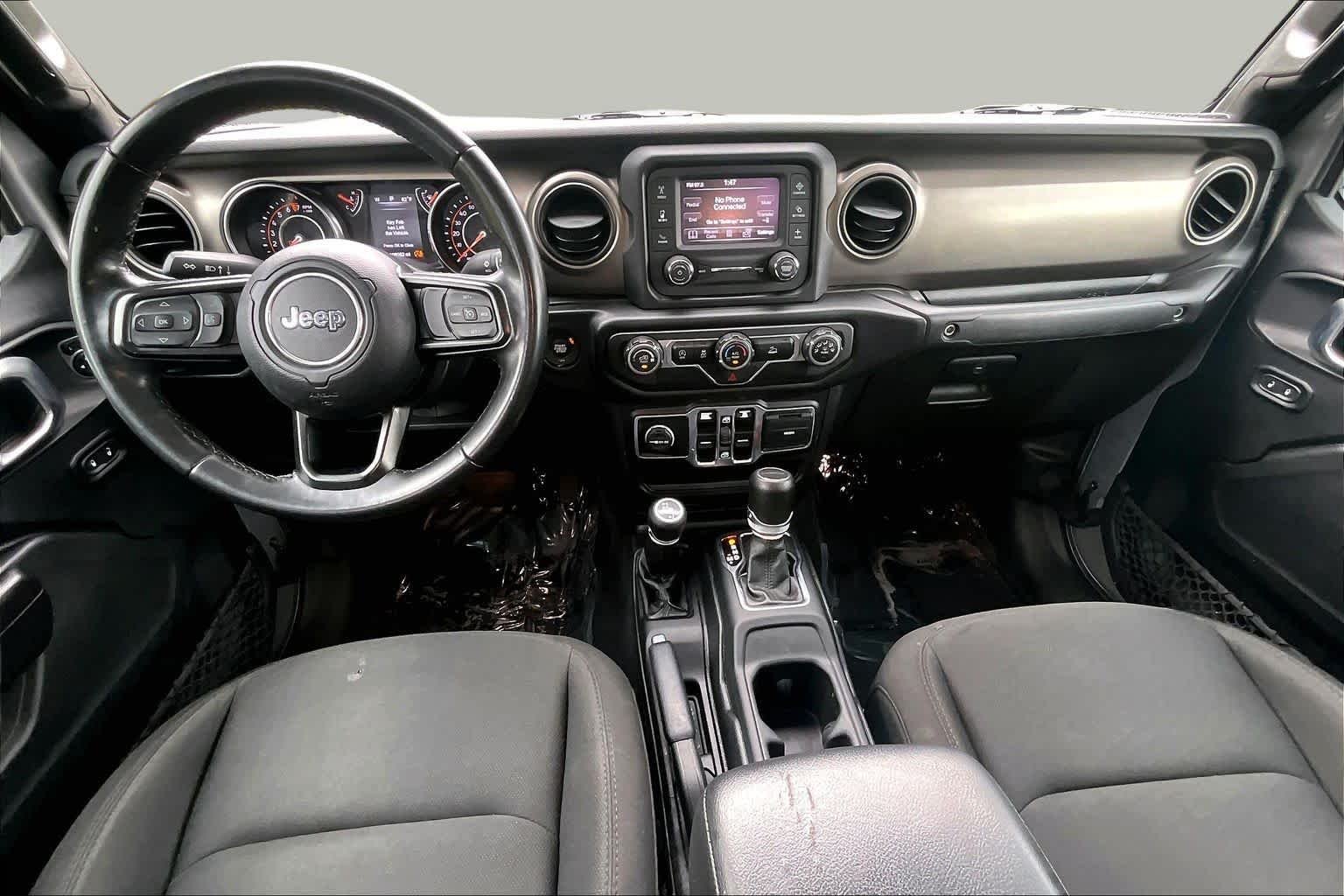 Used 2020 Billet Silver Metallic Clearcoat Jeep Sport S image 16