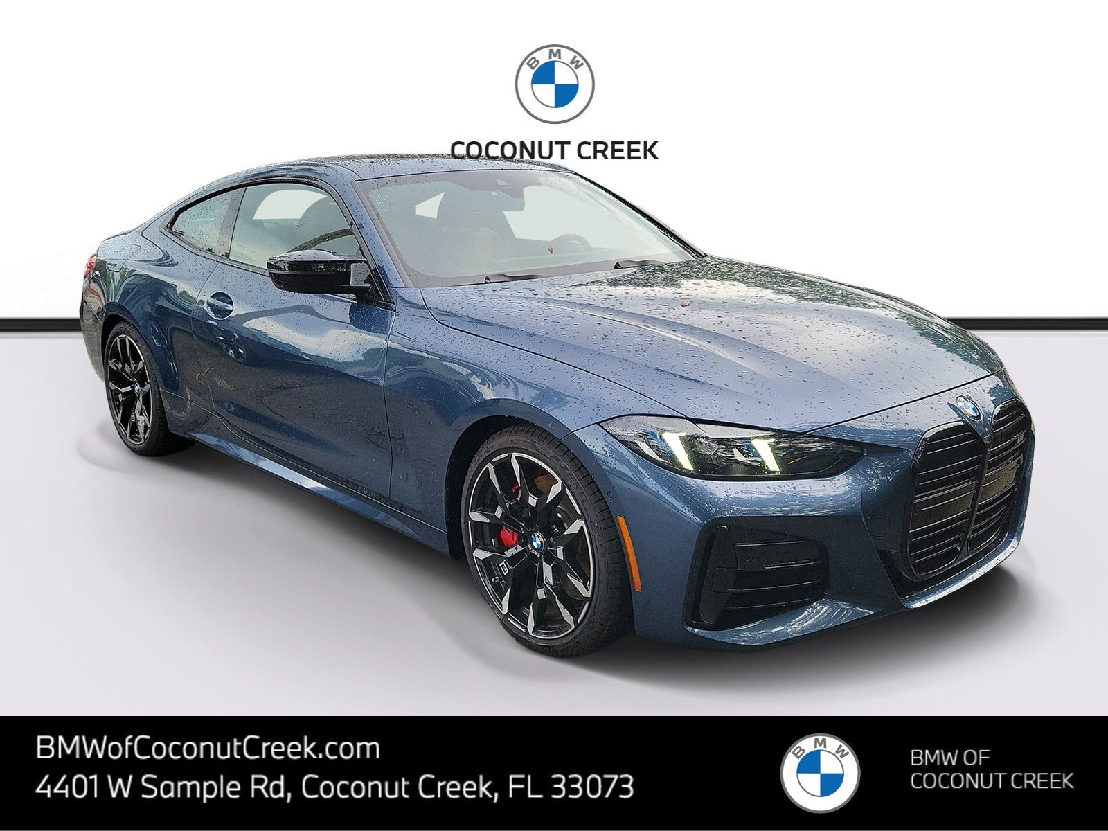 New 2027 Arctic Race Blue Metallic BMW M440i image 1