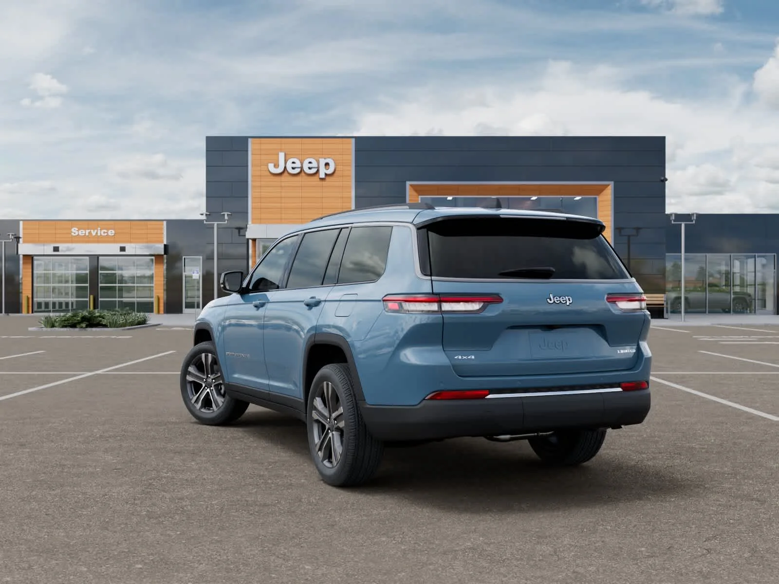 New 2027 Steel Blue Jeep Limited image 3