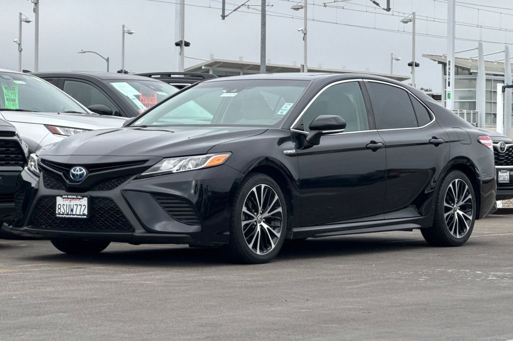 Certified Used 2020 Black Toyota SE image 8
