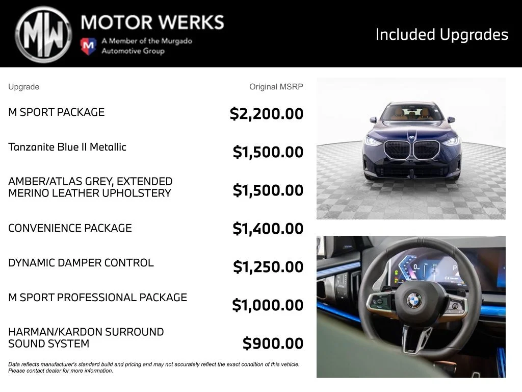 Used 2026 Blue BMW 30 xDrive image 4