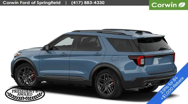 New 2026 Vapor Blue Metallic Ford ST image 2