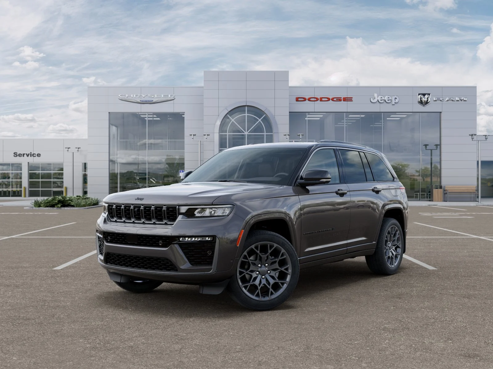 New 2026 Baltic Gray Metallic Clear-Coat Exterior Paint Jeep Summit image 29