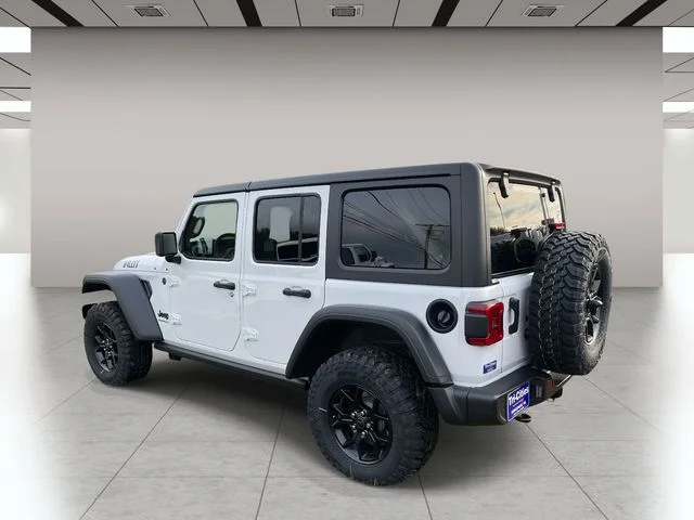 New 2026 Bright White Clear-Coat Exterior Paint Jeep Willys image 4