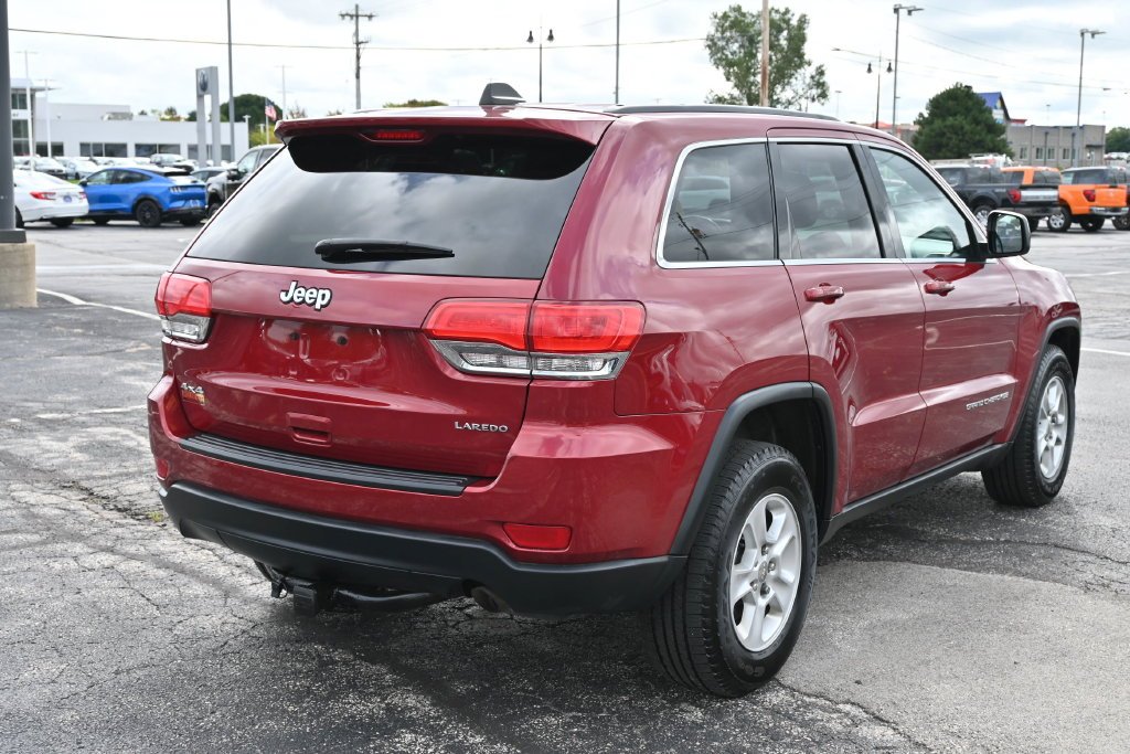 Used 2015 Deep Cherry Red Crystal Pearlcoat Jeep Laredo image 9