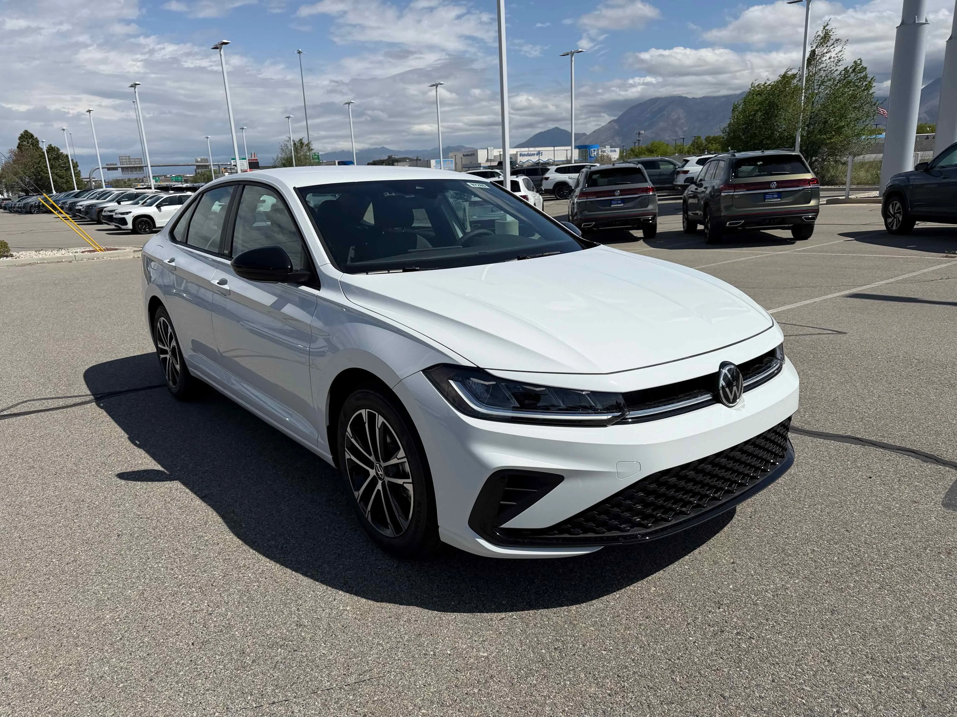 New 2026 Pure White Volkswagen Sport image 7